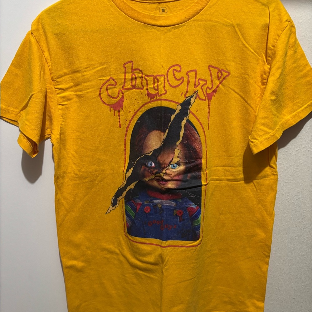 Yellow Chucky Graphic T-Shirt